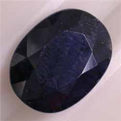8.20 CTS OVAL SAPPHIRE 13x10 MM - HEAT TREATED