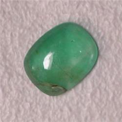 0.62 CTS OVAL EMERALD CABOCHON 7x5 MM