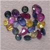 Image 1 : 4 CTS LOT OF MULTICOLOR SAPPHIRES