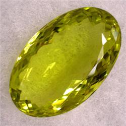 48 CTS OVAL LEMON CITRINE 30x19 MM