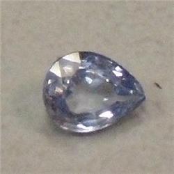 0.39 CTS PEAR SHAPED SAPPHIRE 5x4 MM