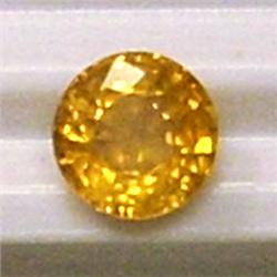 0.86 CTS ROUND SAPPHIRE 5 MM