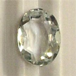 0.91 CTS OVAL AQUAMARINE 7x5 MM