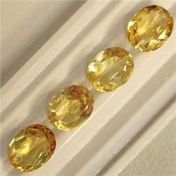 10.30 CTS LOT OF OVAL SHAPED CITRINE 10x8 MM