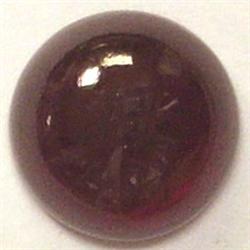 14.71 CTS ROUND GARNET CABOCHON 14 MM