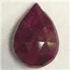 Image 1 : 11 CTS ENHANCED RUBY TEAR DROP 16x11 MM - TOP DRILLED