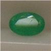 Image 1 : 0.54 CTS OVAL SHAPED EMERALD 6x4 MM