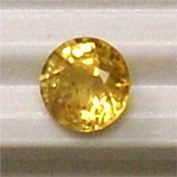 0.74 CTS ROUND SAPPHIRE 5 MM