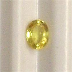 0.30 CTS OVAL SHAPED SAPPHIRE 4x3 MM