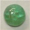 Image 1 : 2.74 CTS ROUND EMERALD CABOCHON 9 MM