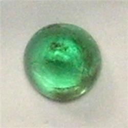 1.08 CTS BULLET SHAPED EMERALD 6 MM