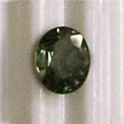 0.4 CTS OVAL GREEN TOURMALINE 5x4 MM
