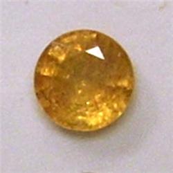 1.03 CTS ROUND YELLOW SAPPHIRE 5 M