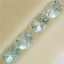 9 CTS LOT OF LASER CUT OVAL SHAPED TOPAZ 9x7 MM