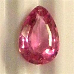 0.75 CTS PEAR SHAPED TOURMALINE 7x5 MM