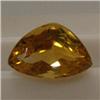 Image 1 : 17 CTS FANCY SHAPED CITRINE 21x14 MM