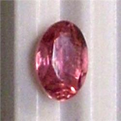 0.65 CTS OVAL PINK TOURMALINE 6x4 MM