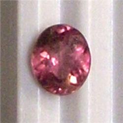 0.54 CTS OVAL PINK TOURMALINE 6x5 MM