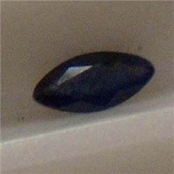 0.57 CTS MARQUISE SHAPED SAPPHIRE 6x3 MM