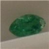 Image 1 : 0.33 CTS MARQUISE SHAPED EMERALD 6x4 MM