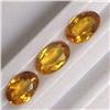 Image 1 : 0.68 CTS LOT OF 3 OVAL CITRINE 5x3 MM