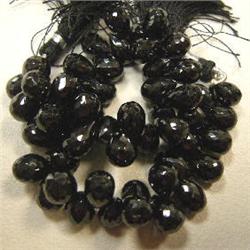 264 CTS DARK BLUE SAPPHIRE BRIOLETTE STRAND 10x7 MM