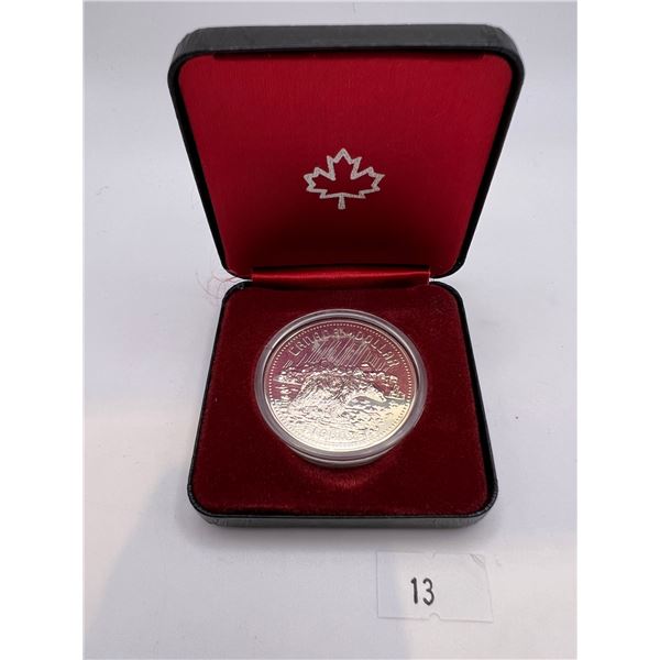 1980 Silver Arctic Island Dollar