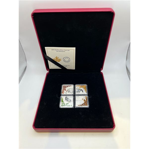 2019 $3 Fine Silver Elements Coin