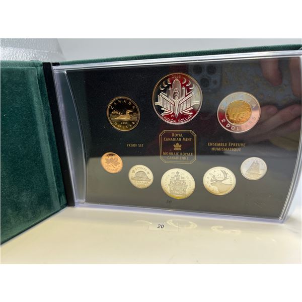 2000 Canadian Double Dollar Proof Set