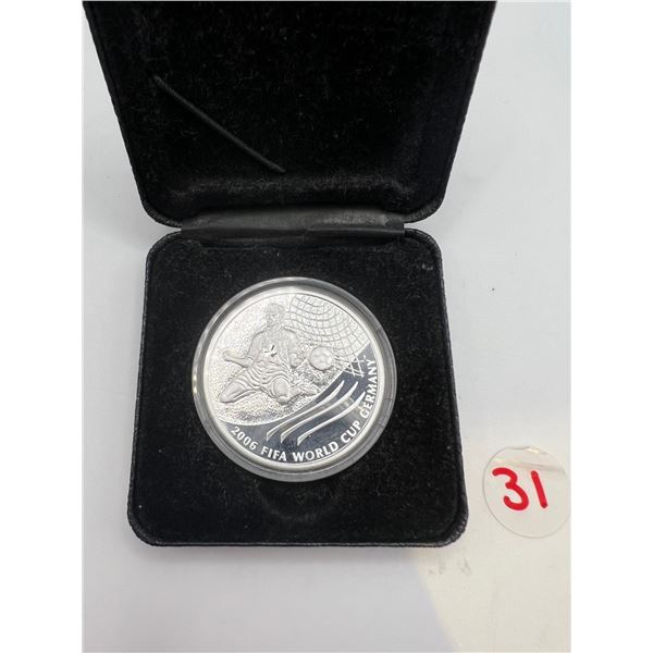 2006 $5 Fine Silver FIFA World Cup Coin