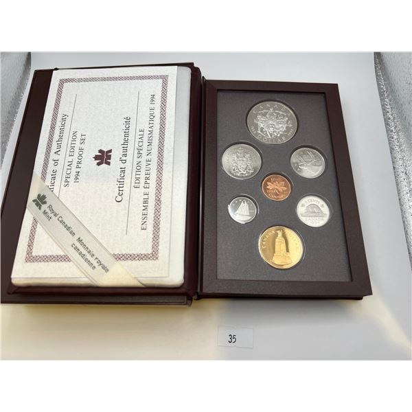 1994 Canadian Double Dollar Proof Set