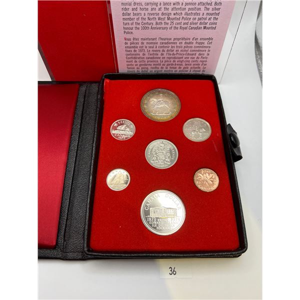 1973 Specimen Double Dollar Set
