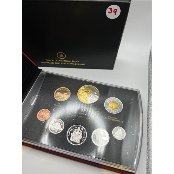 2008 Quebec Proof Double Dollar Set