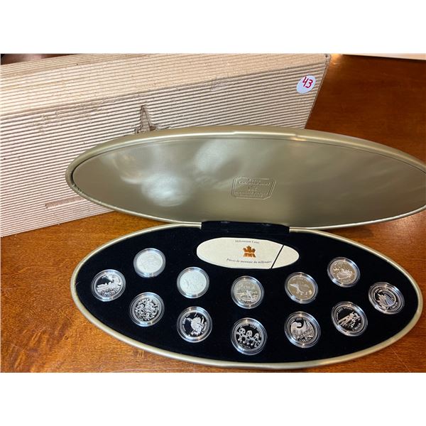 1999 Sterling 25-Cents Proof Set