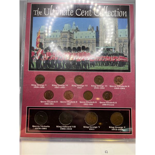 The Ultimate Cent Collection Canadian Set