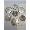 Image 1 : Canadian Silver Dollars & 50 Cent Pieces