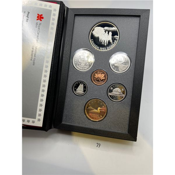 1992 Canadian Proof Coin Set