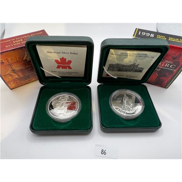 Silver RCM Proof Dollars