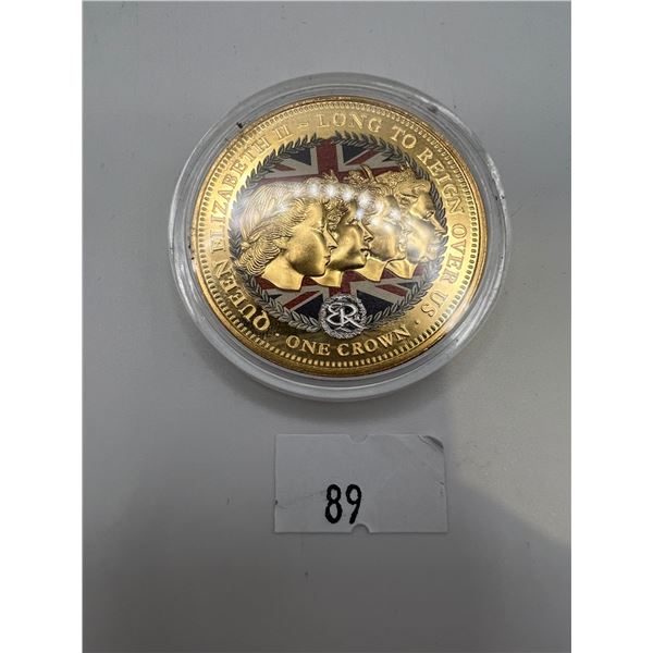 2015 Tristan da Cunha 1 Crown Coin