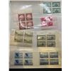 Image 2 : Vintage Canadian Stamps Plate Blocks