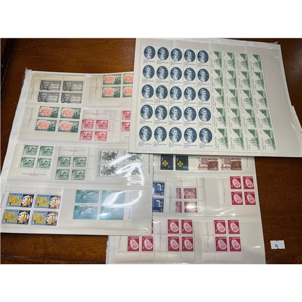 Vintage Canadian Stamp Collection