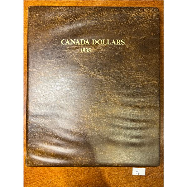 1935 - 1991 Canada Dollars Collection Book
