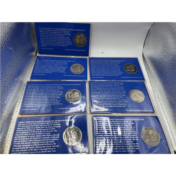 Canada's Aviation Hall of Fame Medallions Complete Set