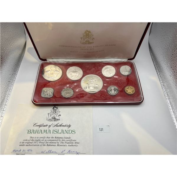 1972 Bahamas Proof Set