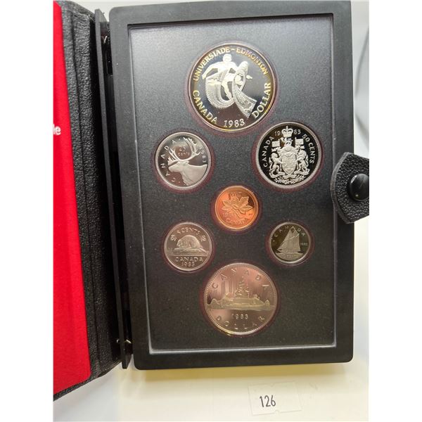 1983 Double Dollar Proof Set