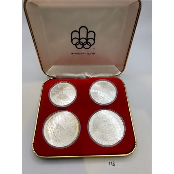 1976 Montreal Olympic Sterling Coin Set