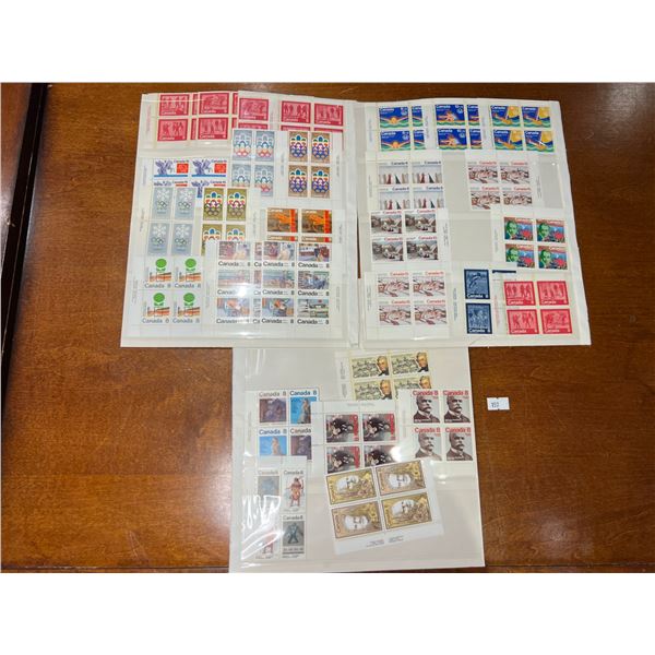 Vintage Canadian Stamps Collection