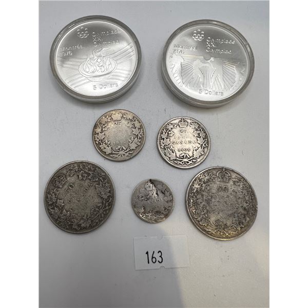 Canadian Sterling Silver Coins