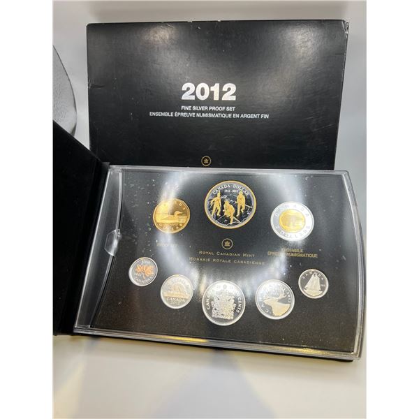 2012 Canadian Fine Silver Proof Set