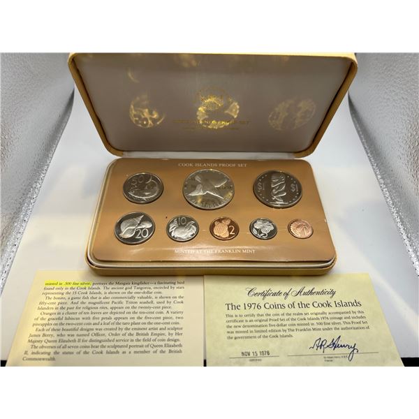 1976 Cook Island Proof Set